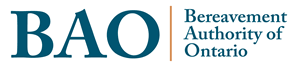 BAO Bereavement Authority of Ontario logo