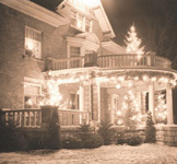 Original building front.