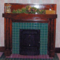 Original fireplace.