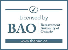 BAO (Bereavement Authority of Ontario) logo